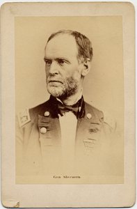 William Tecumseh Sherman (1820-91), general del Ejército de la Unión, comandante en jefe del Ejército de EE.UU.